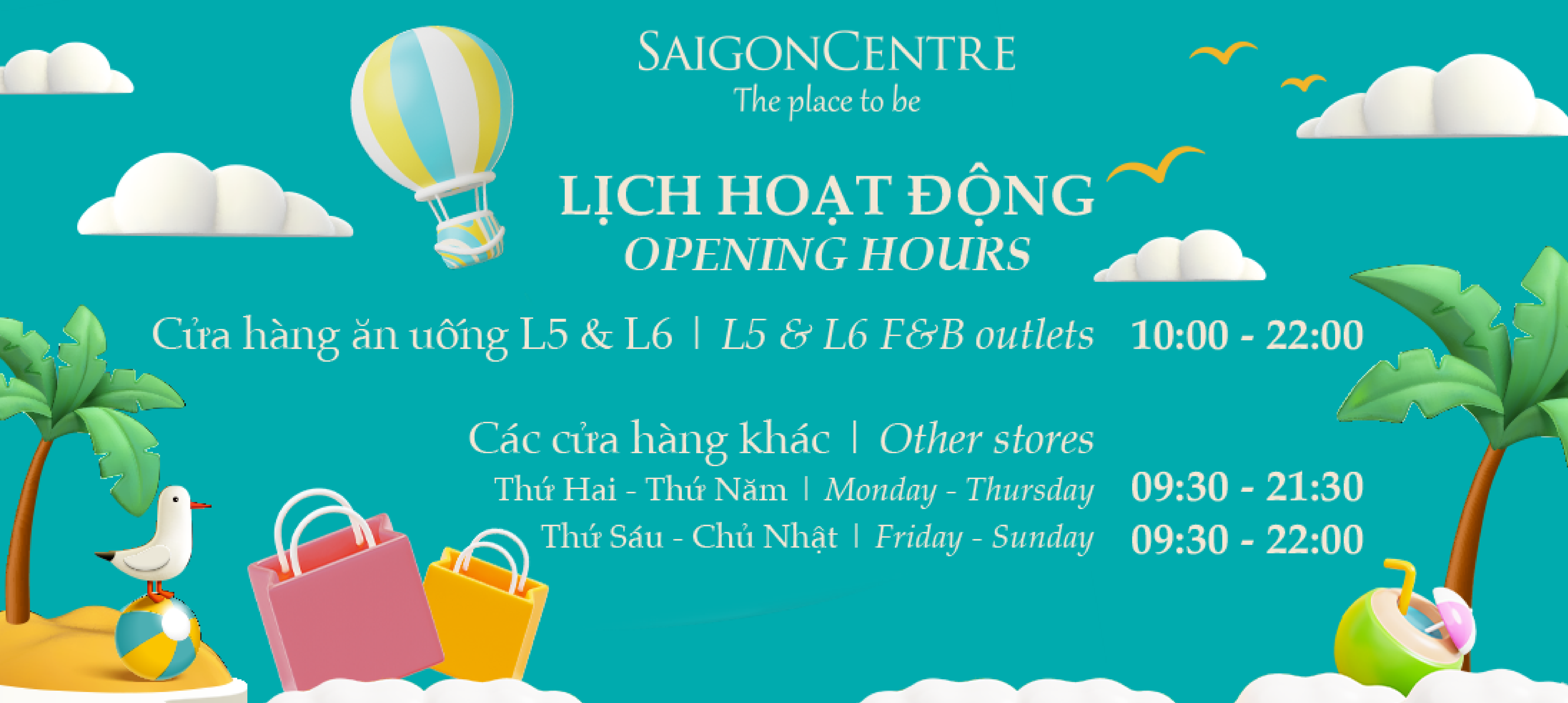 OPERATING HOURS FROM 05.05.2025