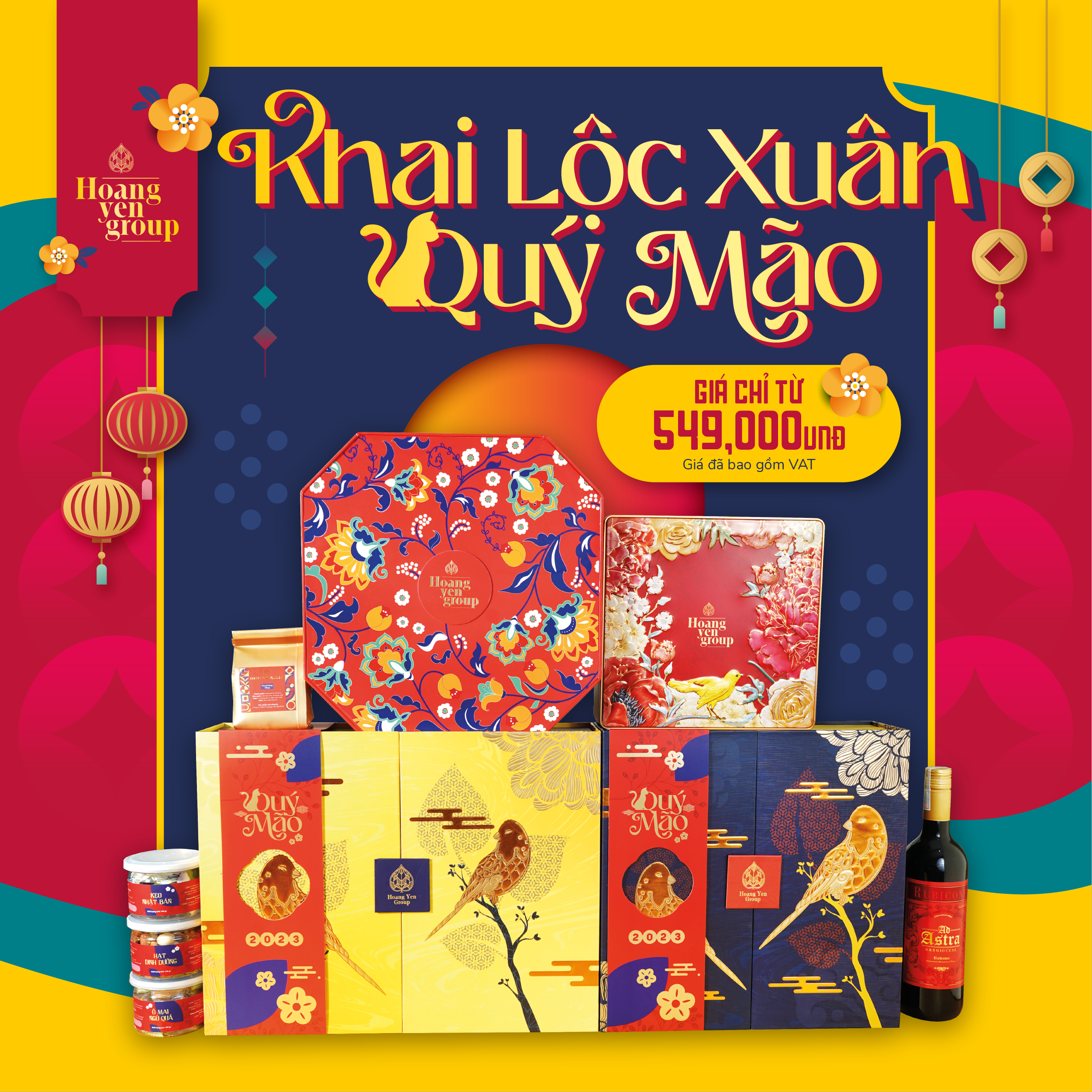 HOÀNG YẾN BUFFET - KHAI LỘC XUÂN QUÝ MÃO