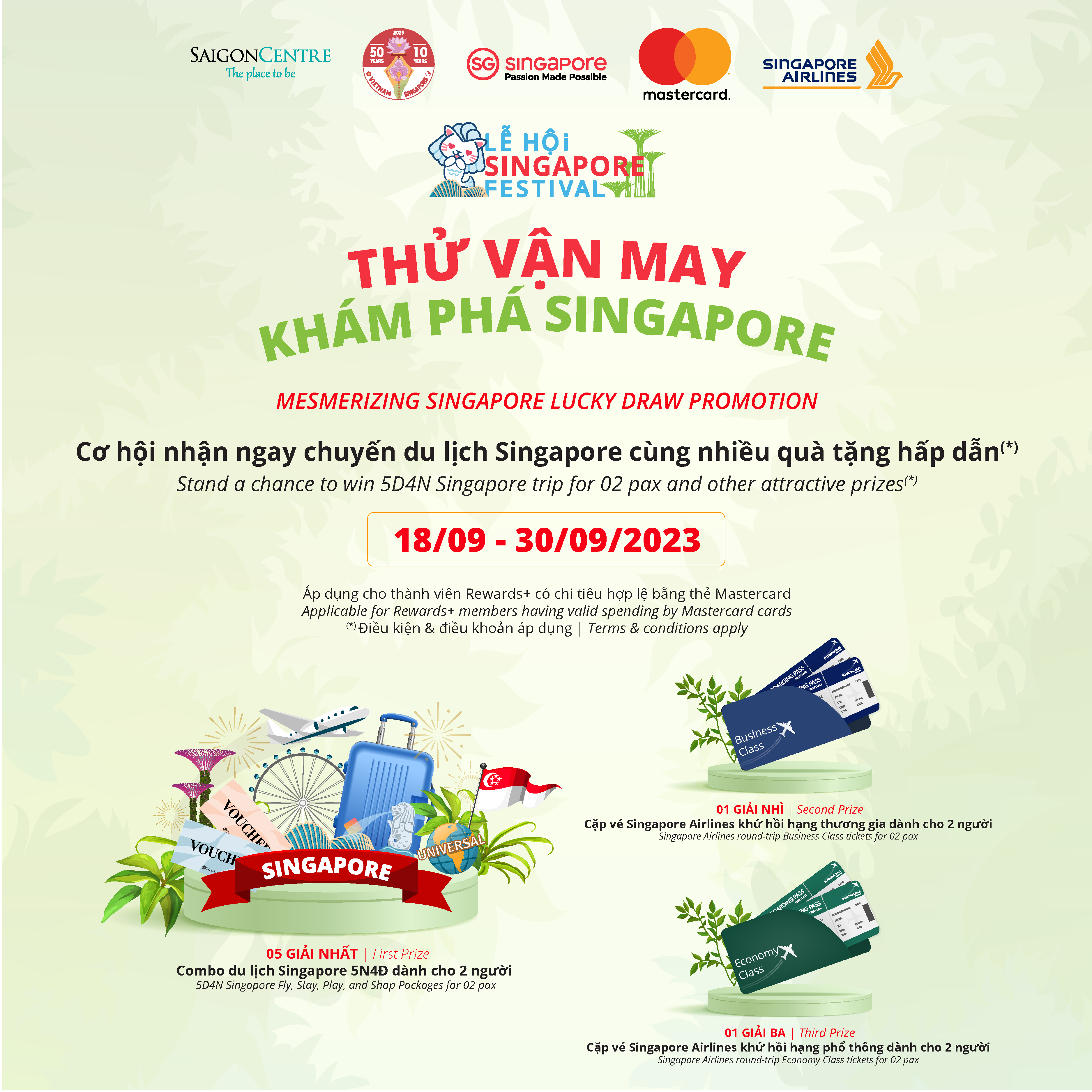 THỬ VẬN MAY - KHÁM PHÁ SINGAPORE