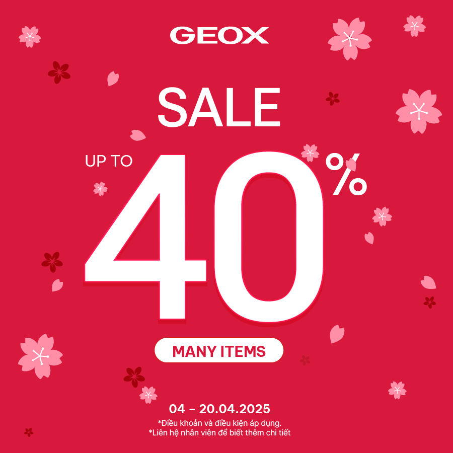 GEOX - ƯU ĐÃI CHÀO MỪNG LỄ HỘI NHẬT BẢN