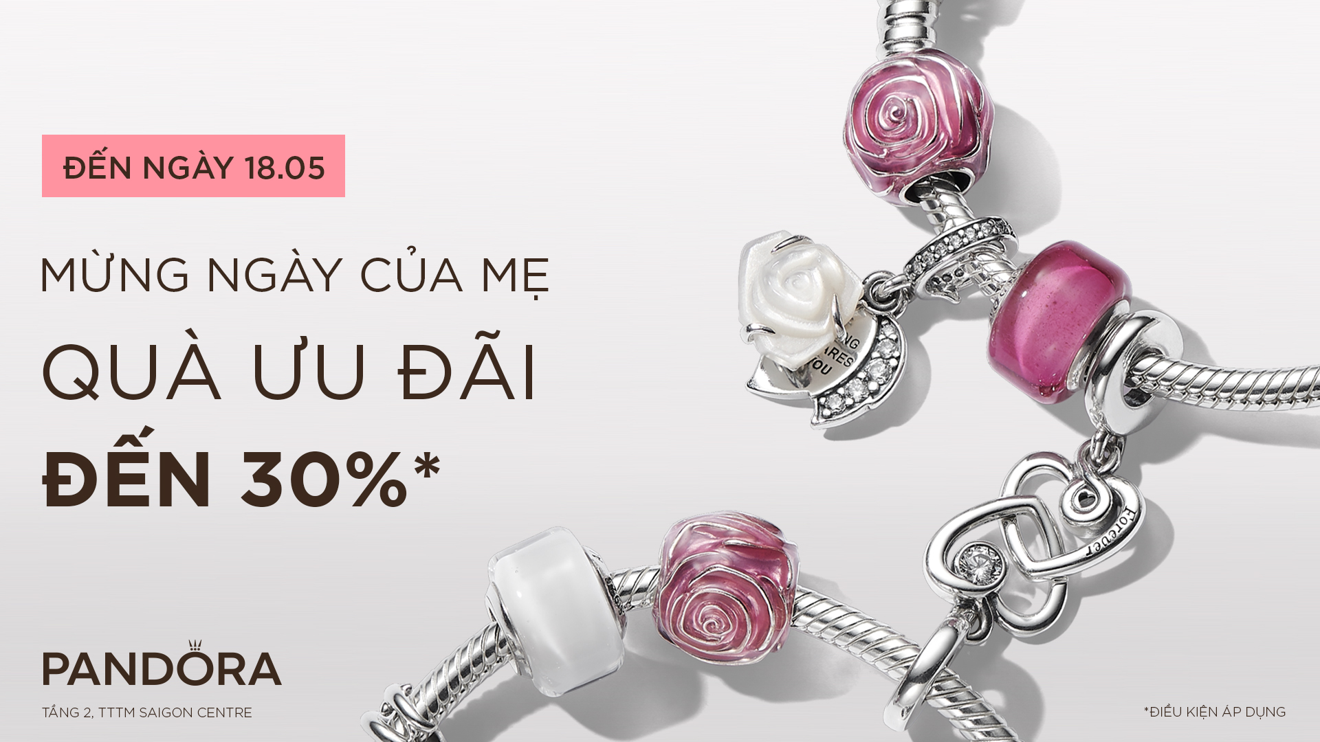 MỪNG NGÀY CỦA MẸ CÙNG PANDORA