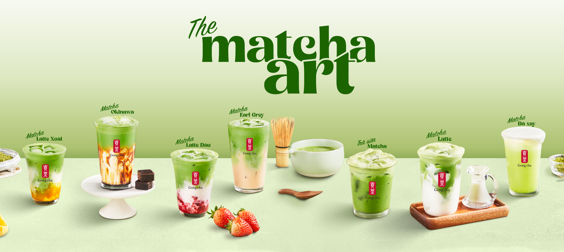 GONG CHA - THE MATCHA ART