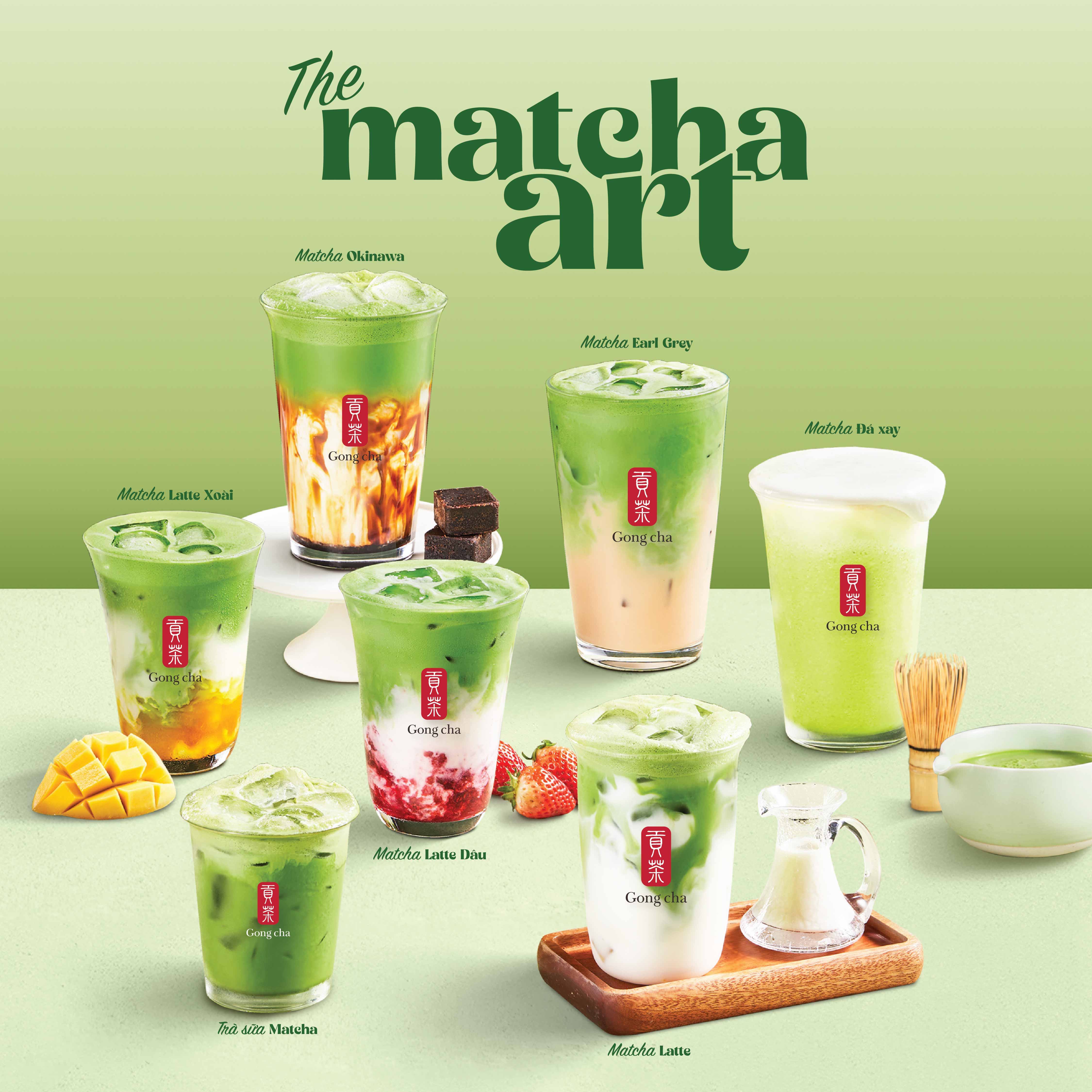 GONG CHA - THE MATCHA ART