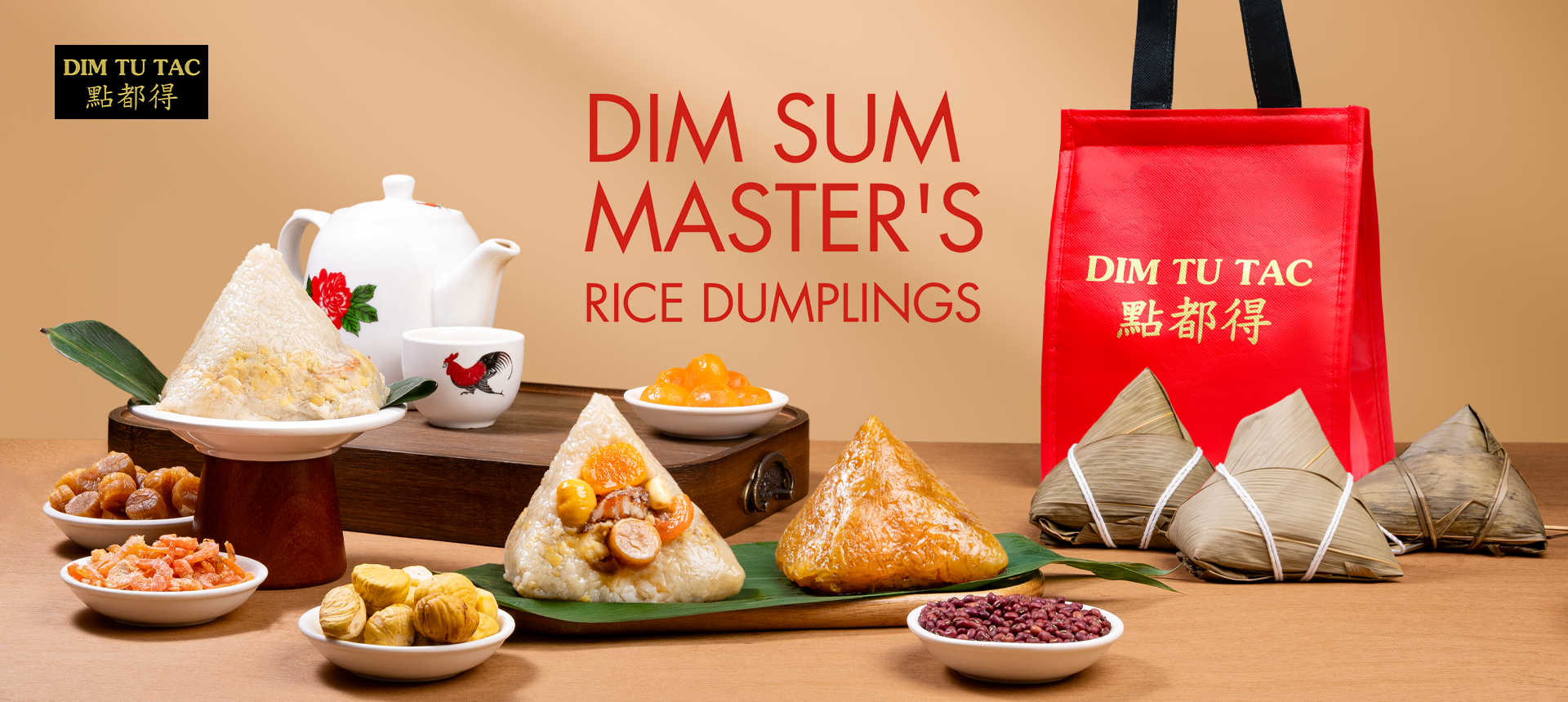 DIM TU TAC - DIM SUM MASTER’S RICE DUMPLINGS