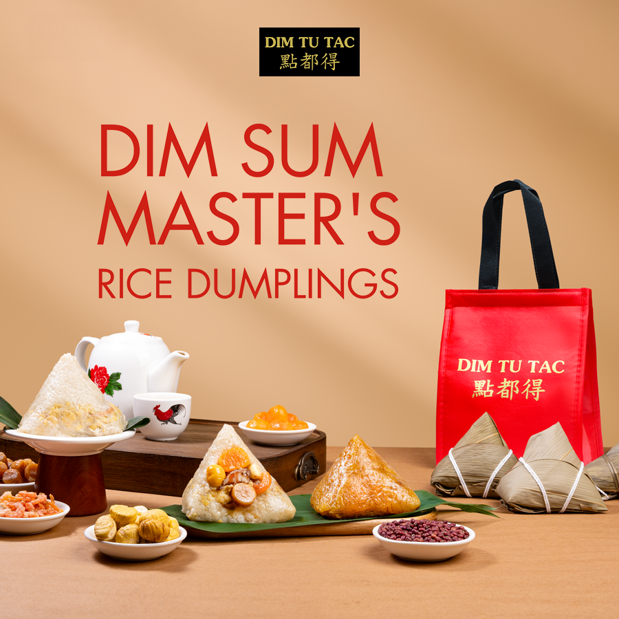 DIM TU TAC - DIM SUM MASTER’S RICE DUMPLINGS