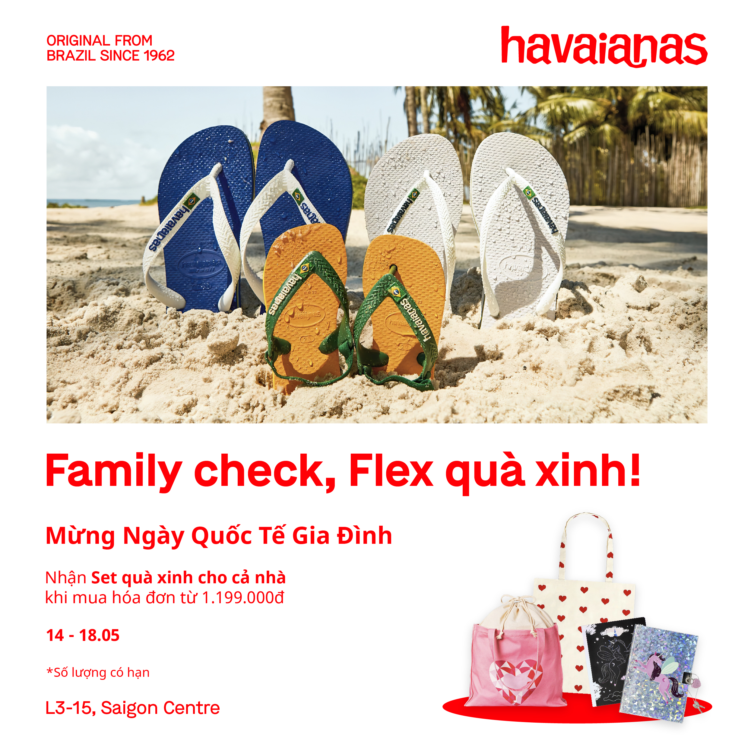 FAMILY CHECK - HAVAIANAS FLEX QUÀ XỊN!