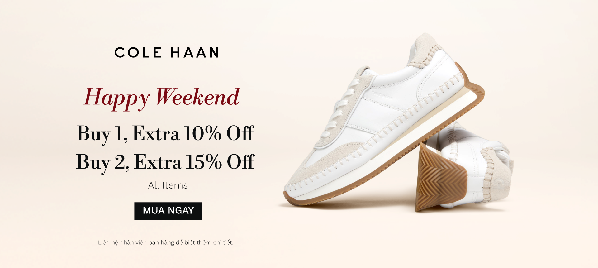 ƯU ĐÃI ĐỘC QUYỀN – CUỐI TUẦN VUI VẺ CÙNG COLE HAAN