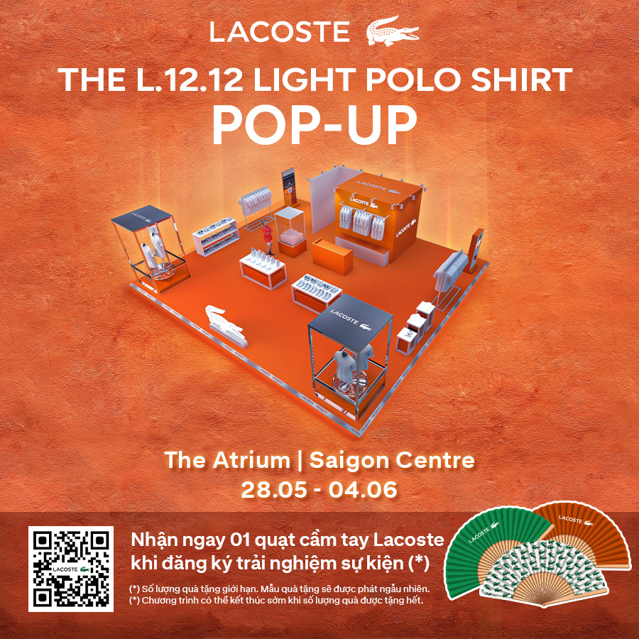 LACOSTE - JOIN IN L.12.12 LIGHT POLO SHIRT POP UP