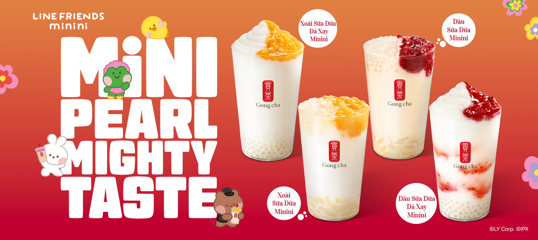 SUMMER HEAT? NO SWEAT - LET GONG CHA MINI PEARL TAKE CARE OF IT