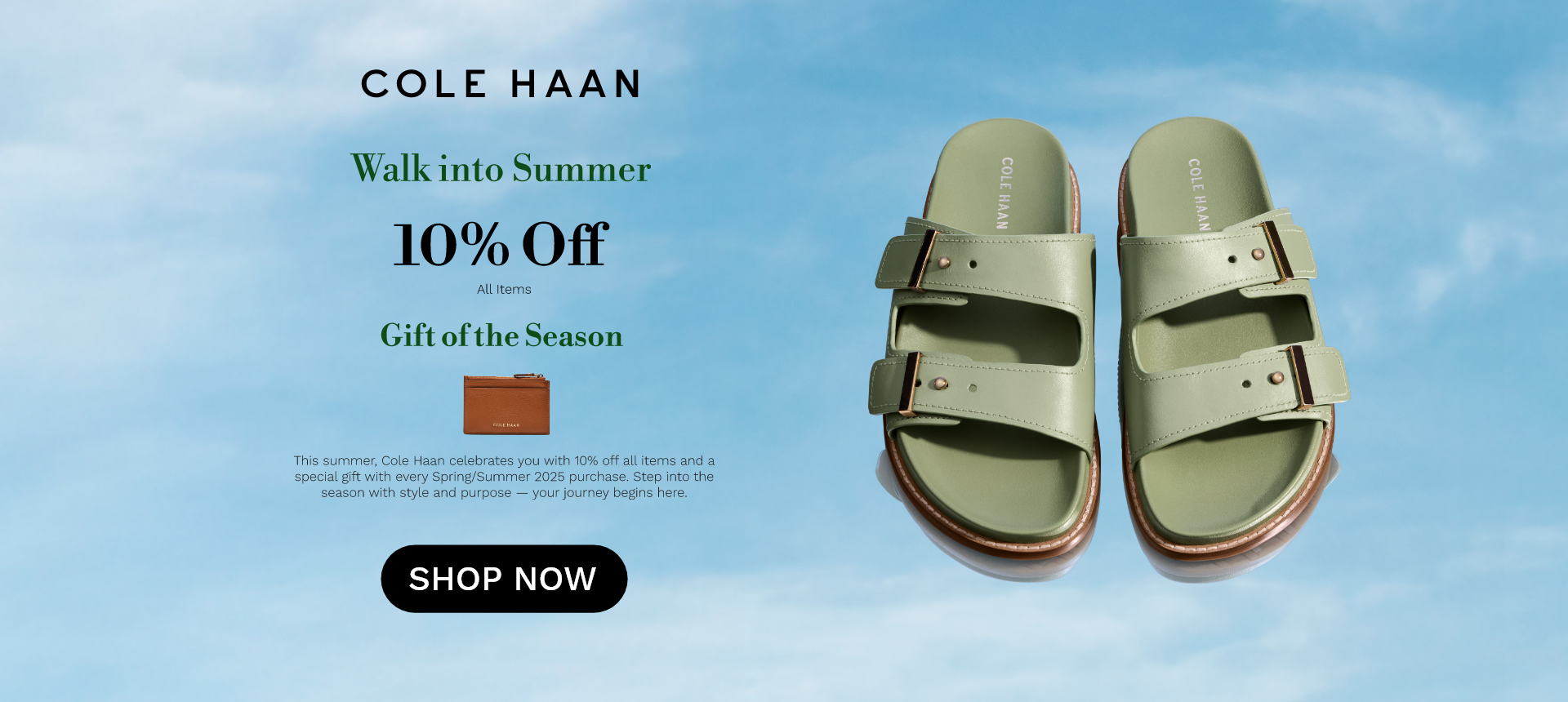 COLE HAAN - WALK INTO SUMMER