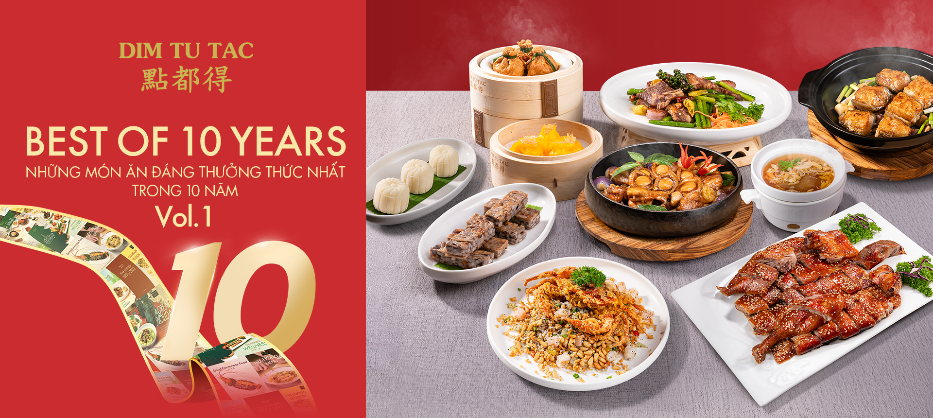 BEST OF 10 YEARS (Vol.1) - NHỮNG MÓN ĂN ĐÁNG THƯỞNG THỨC NHẤT TRONG HÀNH TRÌNH 10 NĂM