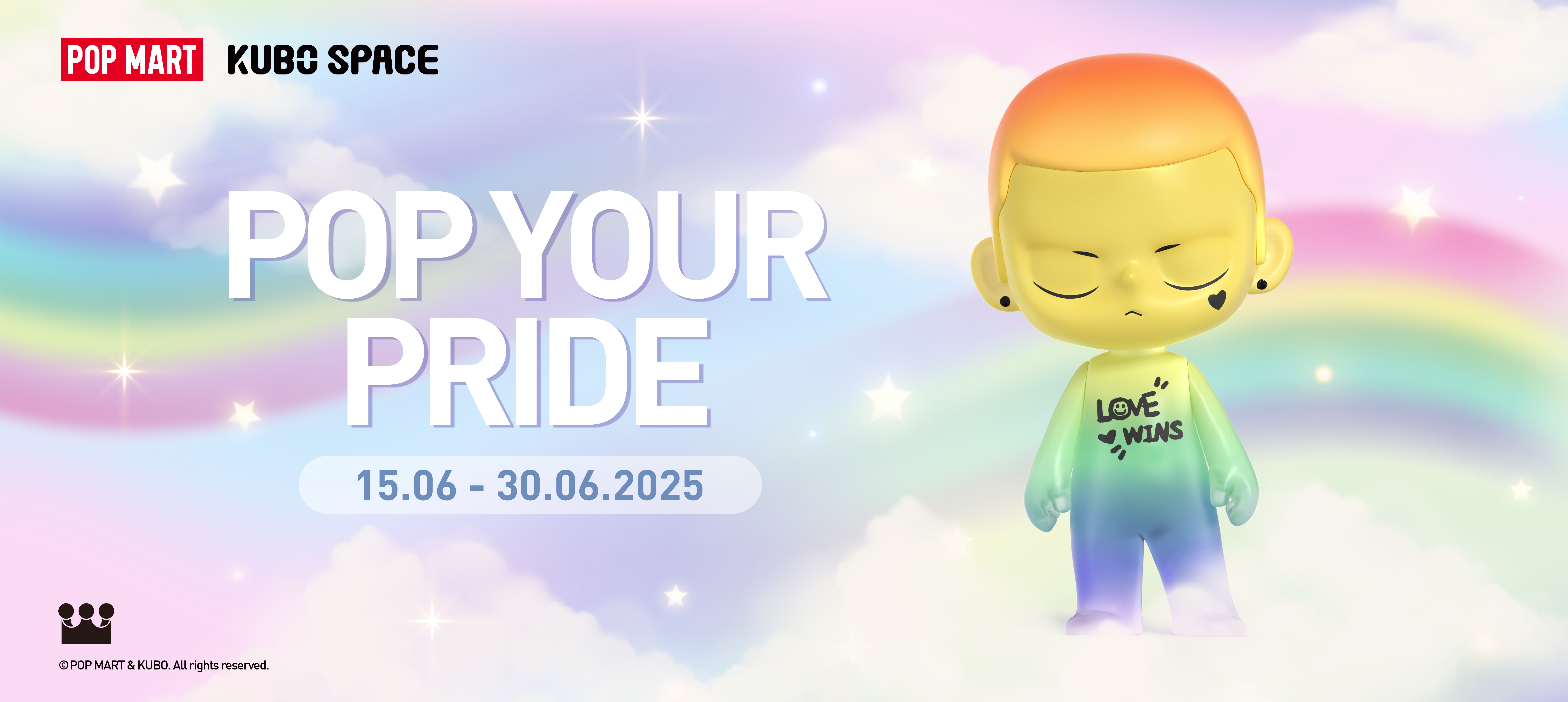 POP MART - LET'S POP YOUR PRIDE