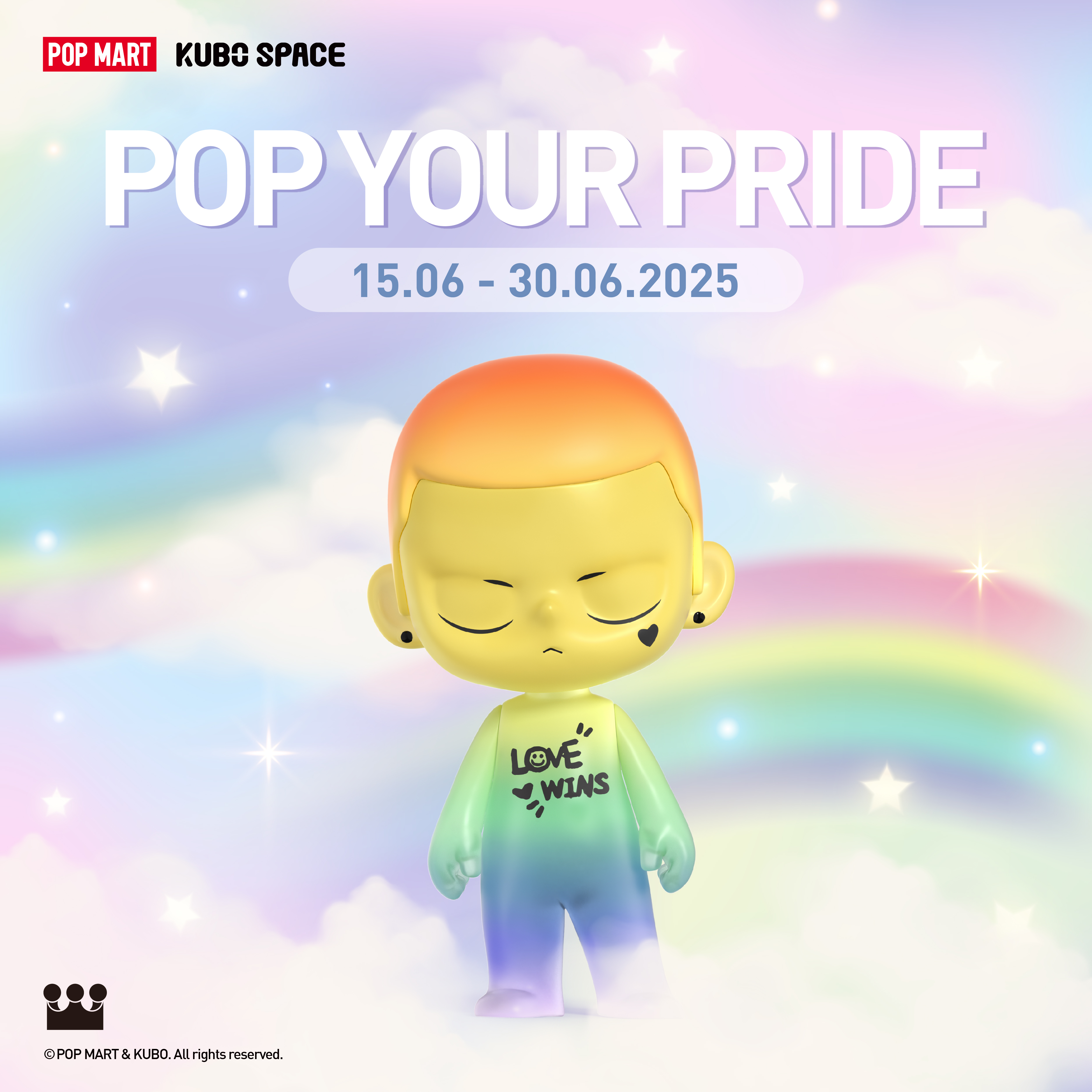 POP MART - LET'S POP YOUR PRIDE