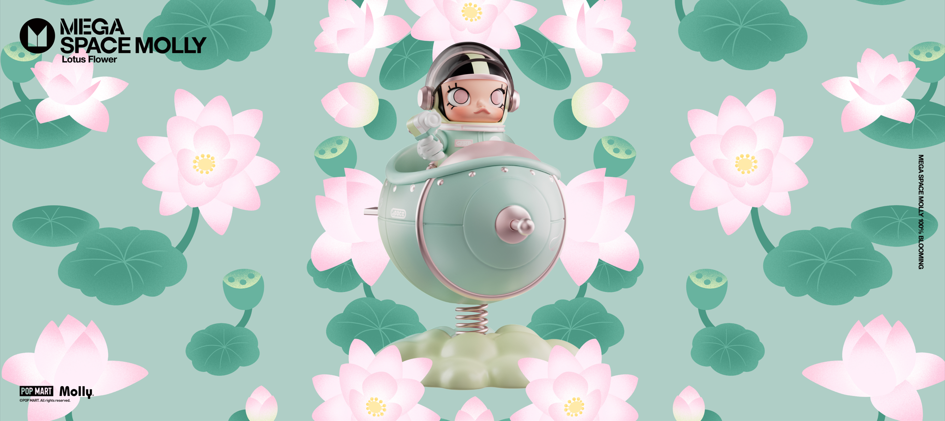 MEGA SPACE MOLLY BLOOMING – HOA SEN