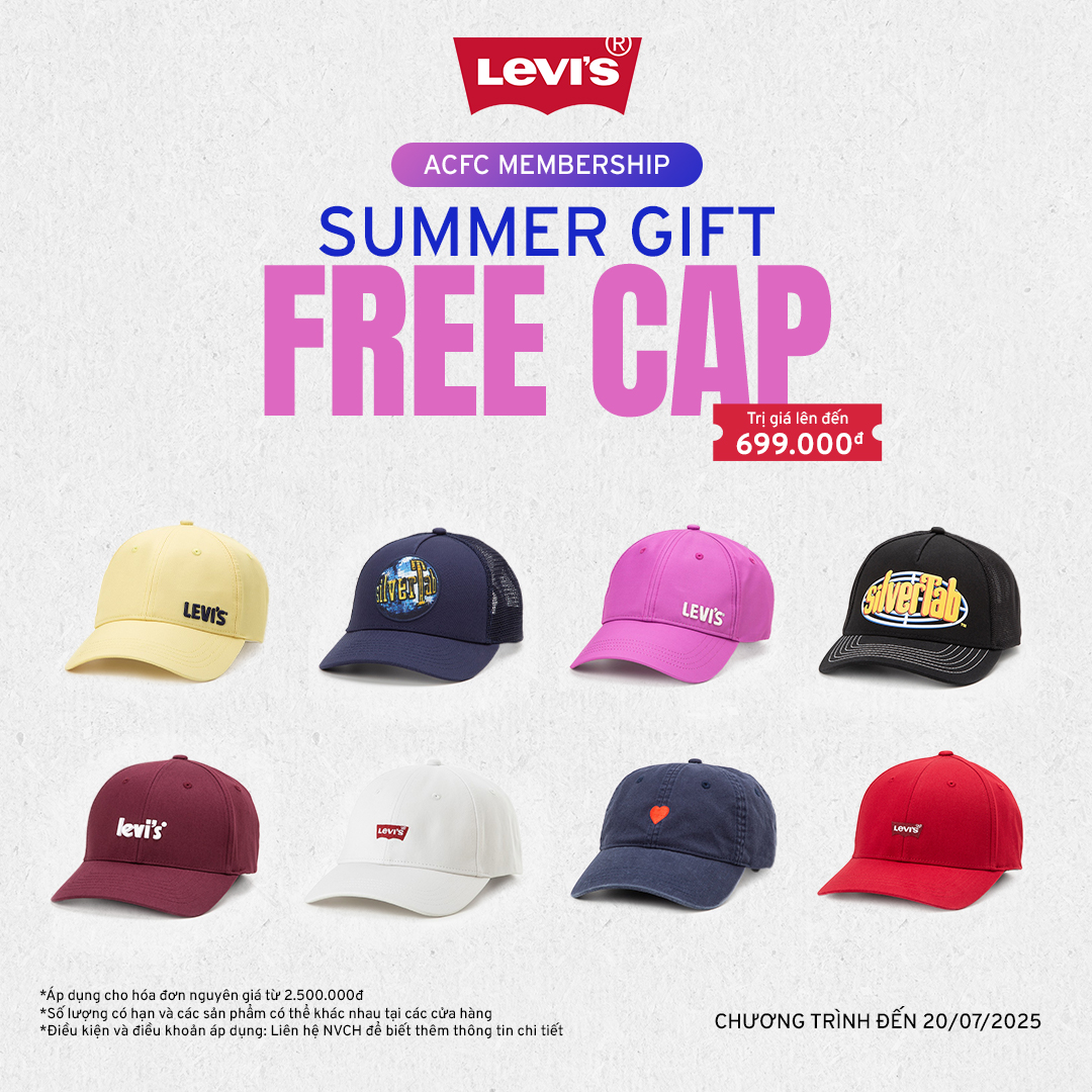 FEEL YOUR VIBE, GET A LEVI'S CAP GIFT
