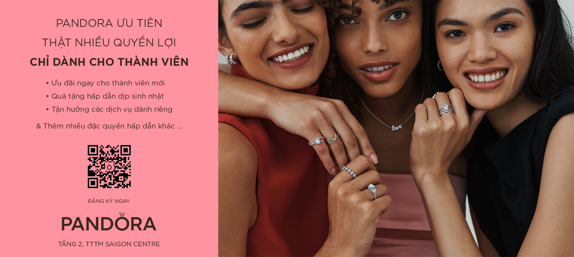 BẠN CÓ ĐANG BỎ LỠ ĐẶC QUYỀN TỪ MY PANDORA?