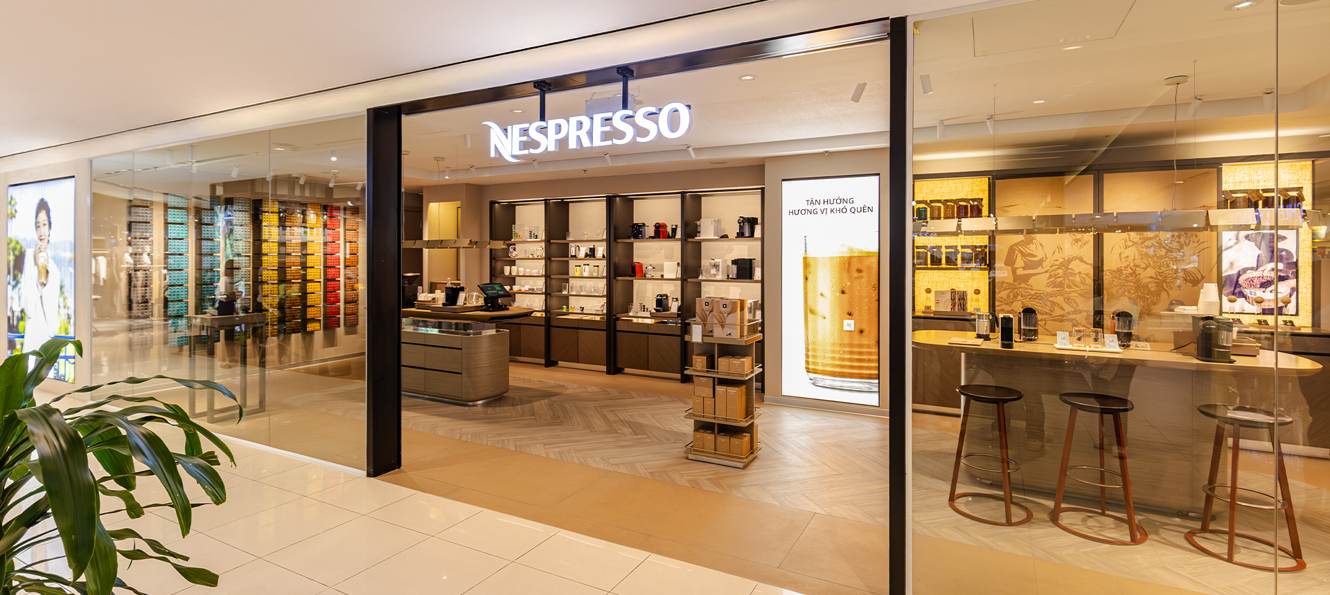 TRẢI NGHIỆM PHA CHẾ CÀ PHÊ TẠI NESPRESSO BOUTIQUE SAIGON CENTRE