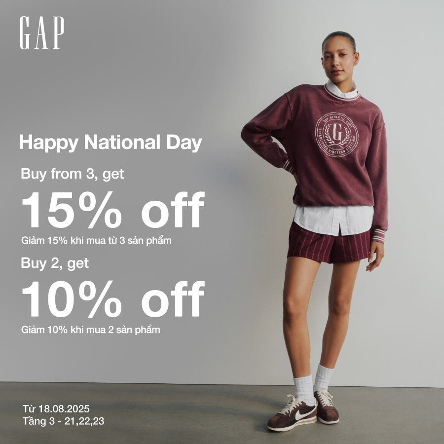 GAP - HAPPY NATIONAL DAY
