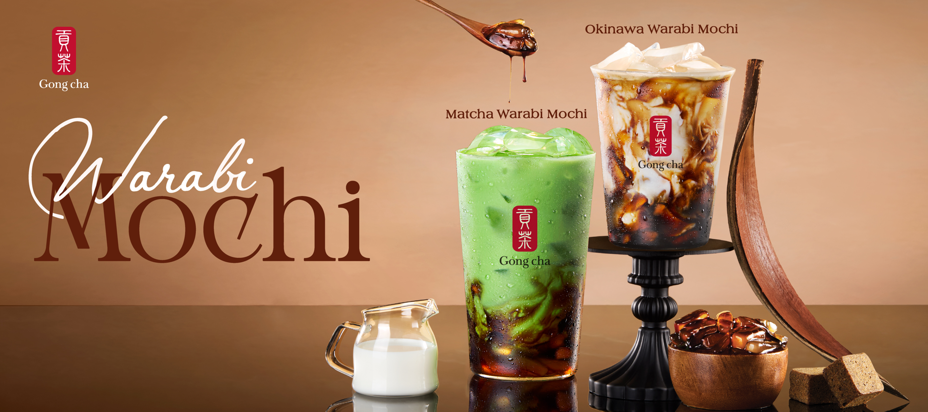 GONG CHA RA MẮT WABABI MOCHI SERIES