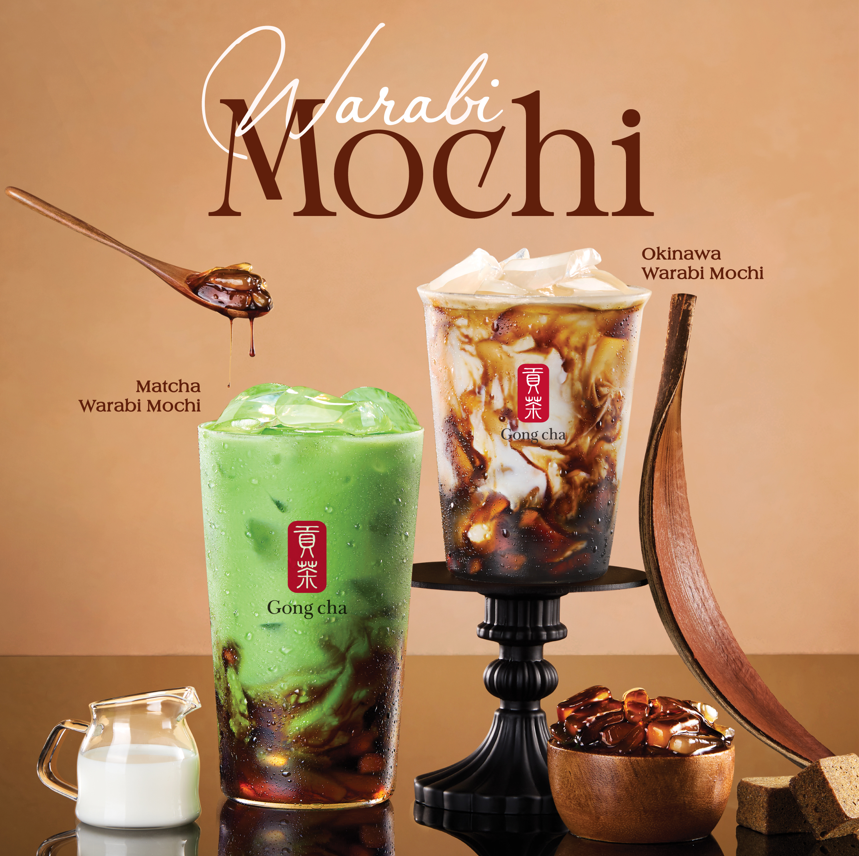 GONG CHA RA MẮT WABABI MOCHI SERIES