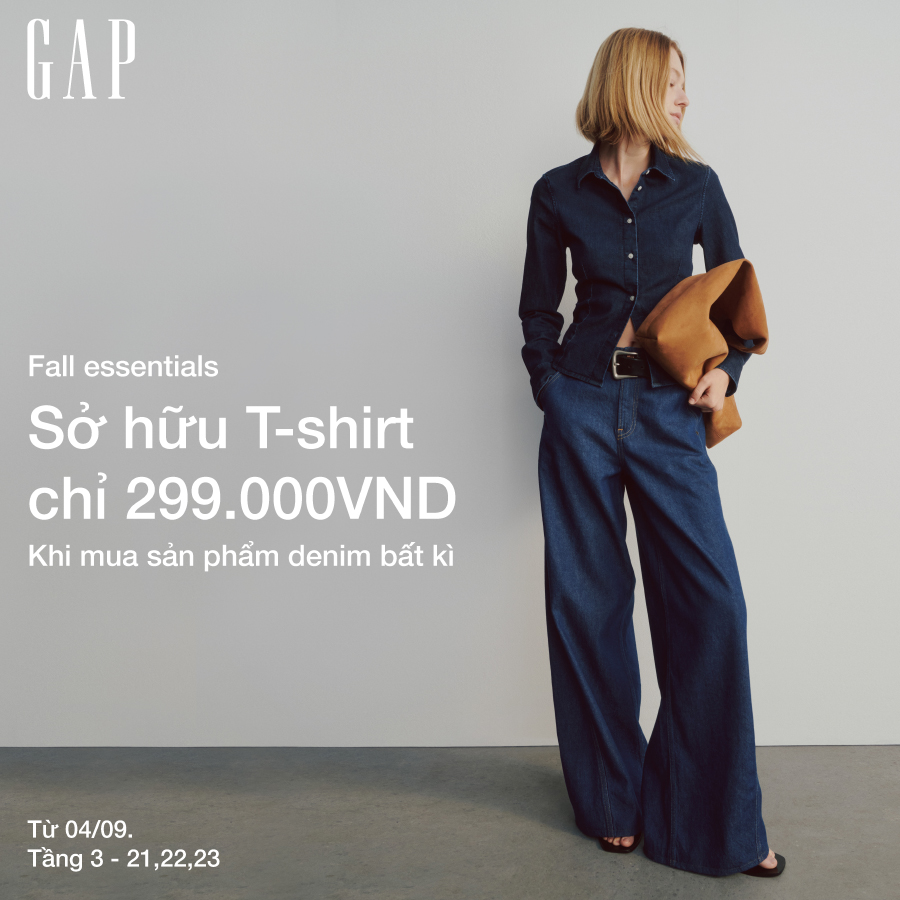 GAP - FALL ESSENTIALS – BETTER IN DENIM