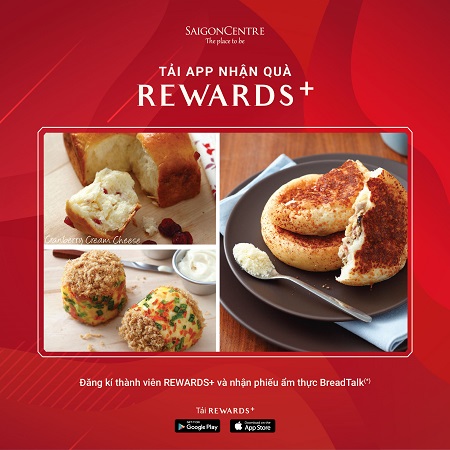 TẢI APP NHẬN QUÀ REWARDS+